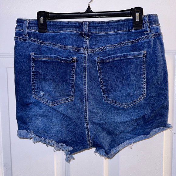 Wax, jean shorts, stretchy, 2XL - Picture 3 of 3